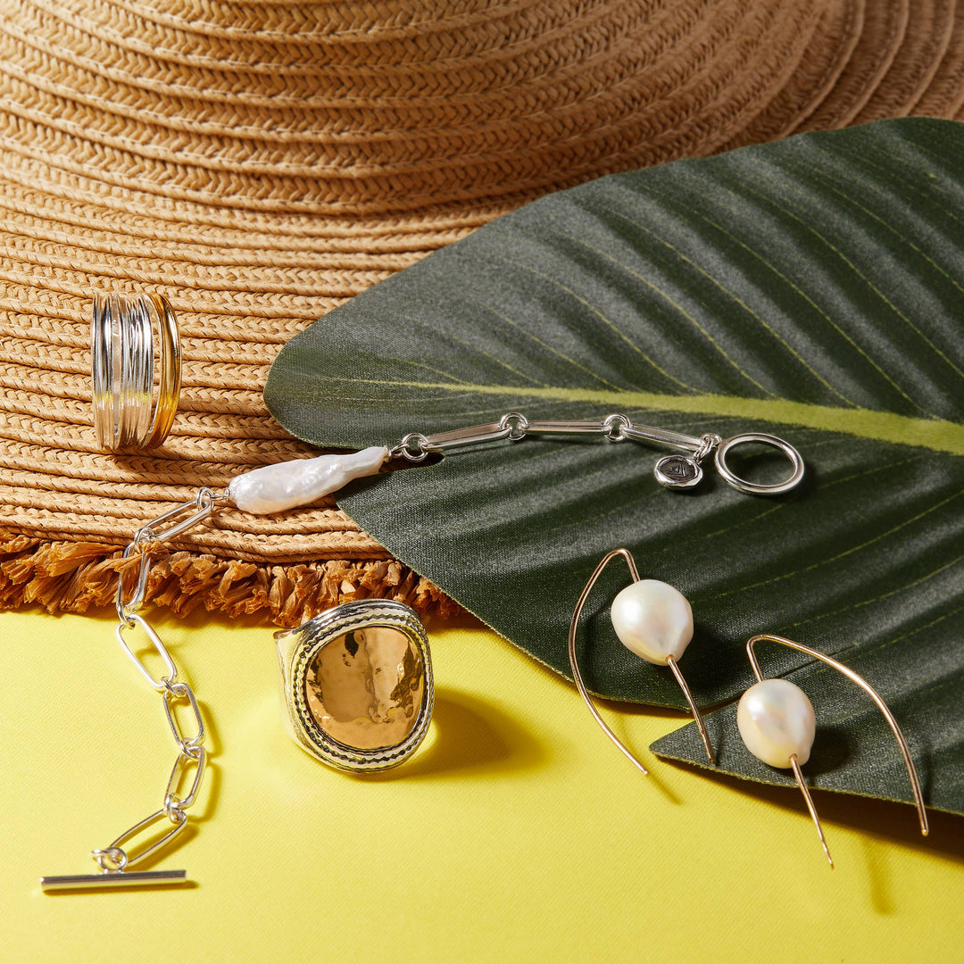 'Staying Close' 14K Gold-Plated Silver FWP Earrings