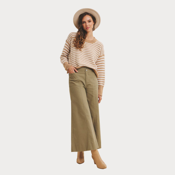 Cozy Textured Pullover Sweater