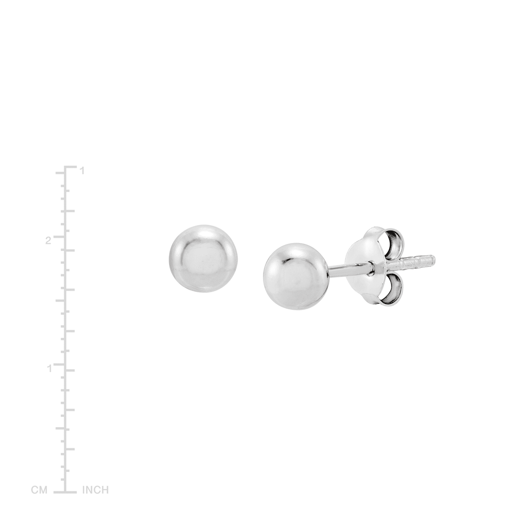 Silpada 'Having a Ball 5 mm Stud Earrings' in Sterling Silver