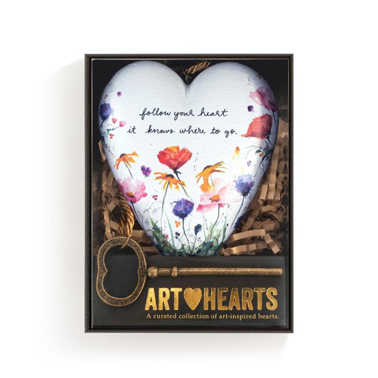 Art Heart - Wildflowers