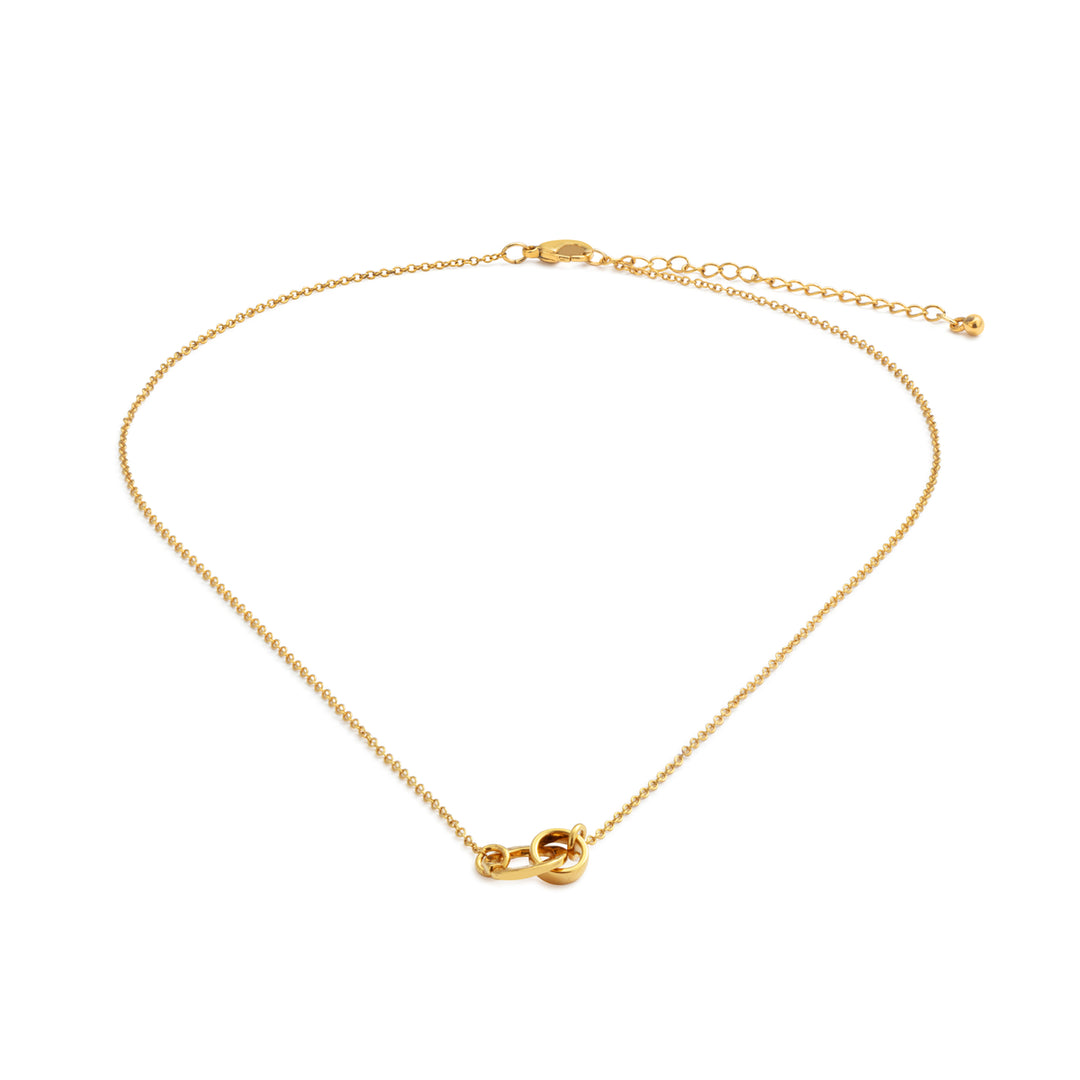 Gold Interlocking Necklace