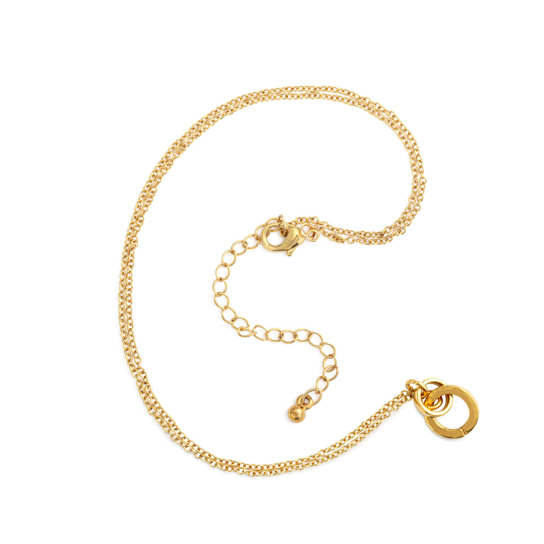 Gold Interlocking Necklace