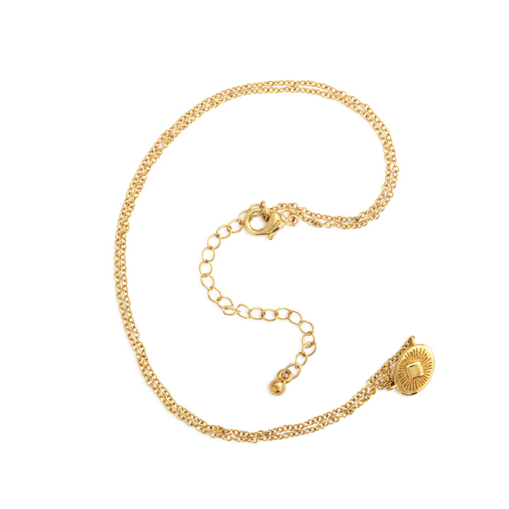 Gold Starburst Necklace