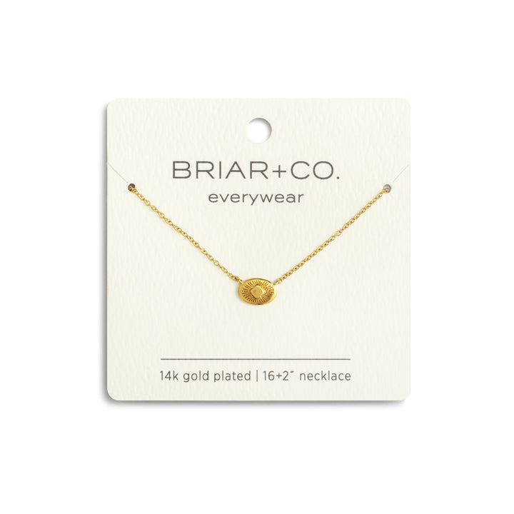 Gold Starburst Necklace