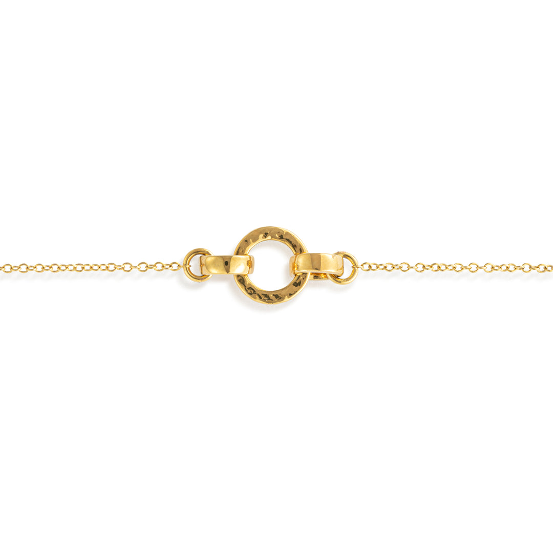 Gold Interlocking Bracelet