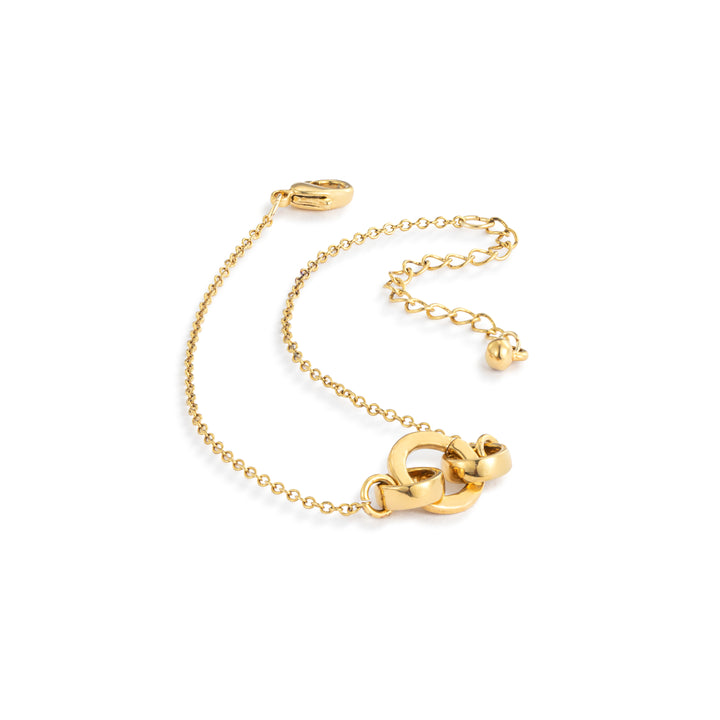 Gold Interlocking Bracelet