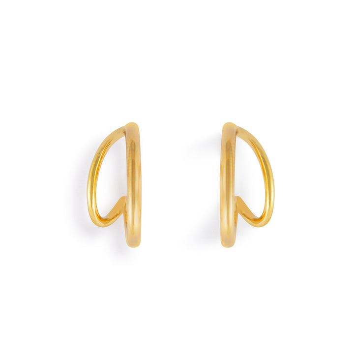 Gold Split Hoop