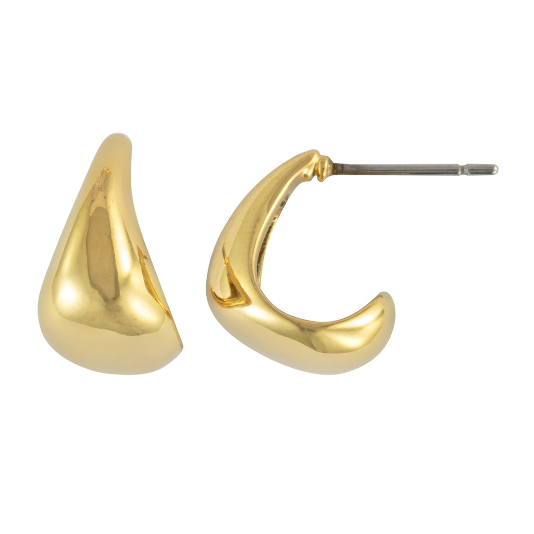 Gold Tear Drop Earring