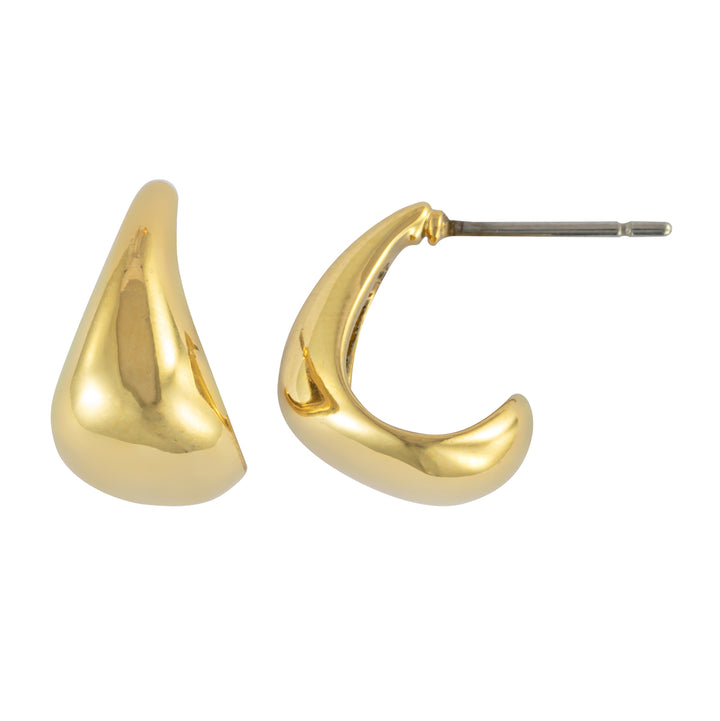 Gold Tear Drop Earring