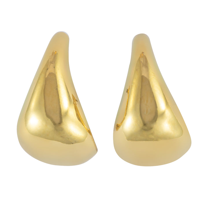 Gold Tear Drop Earring