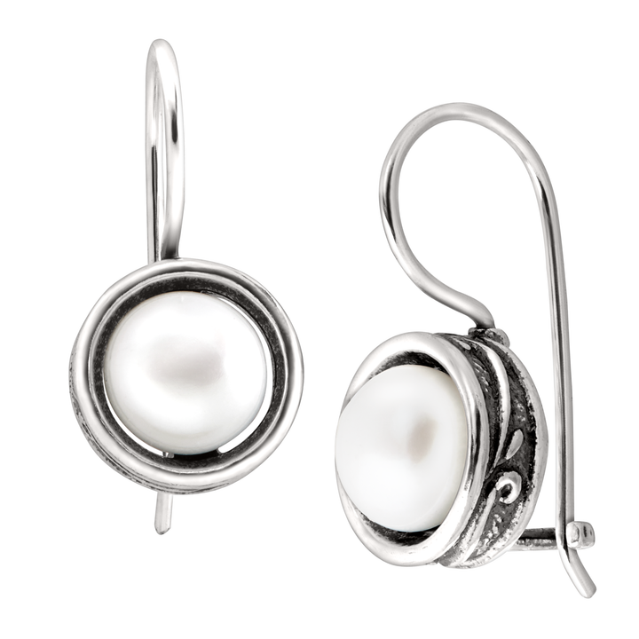 'Modern Fairytale' Pearl Drop Earrings