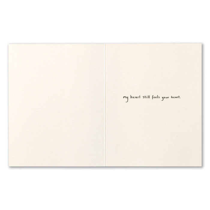 No matter how far apart… Missing You Card