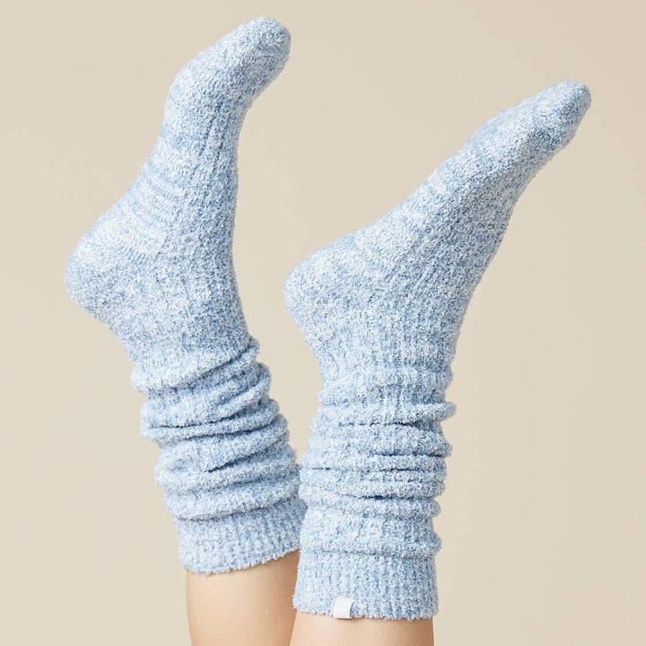 Slouchy Marshmallow Socks with Grippers