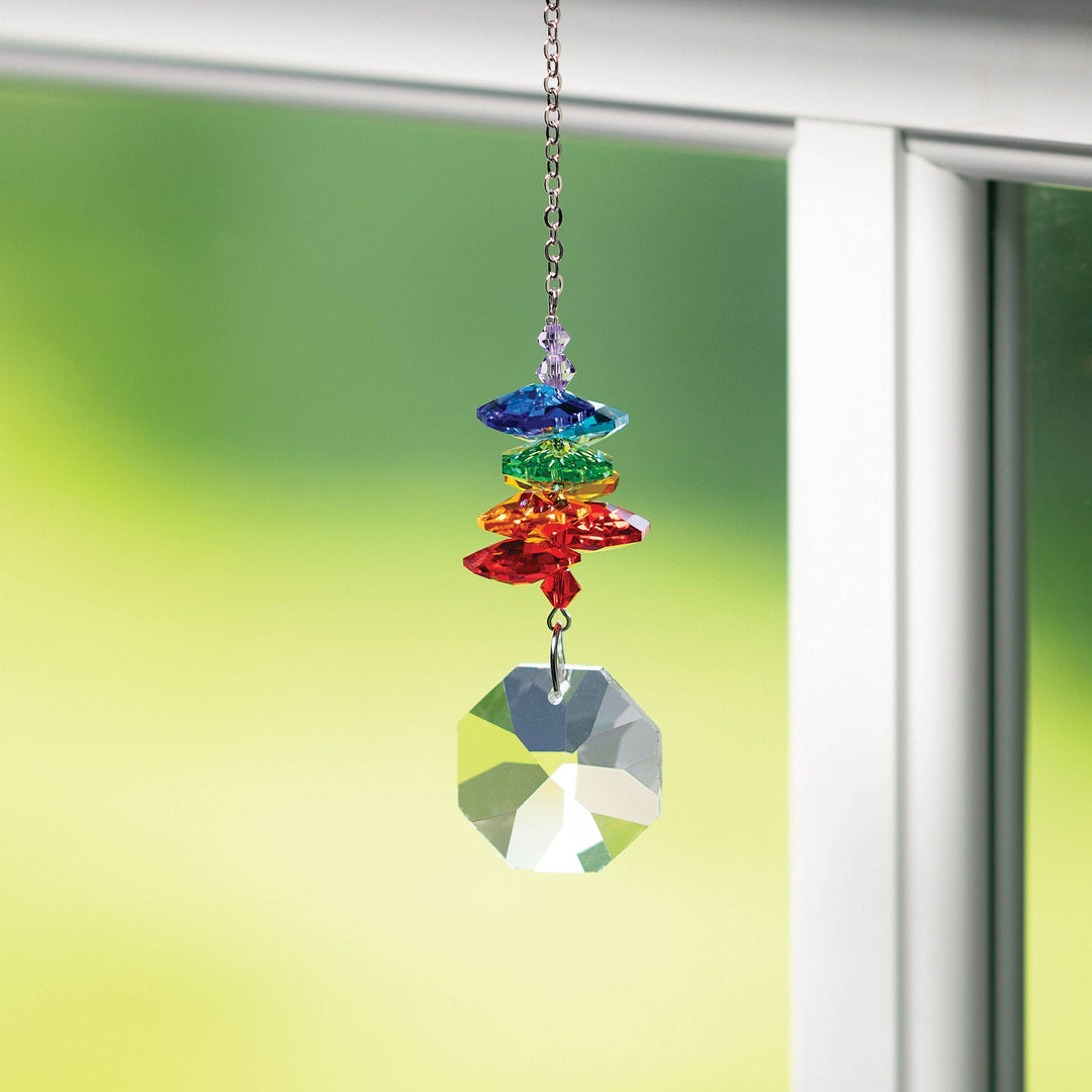 Crystal Rainbow Cascade-Octagon