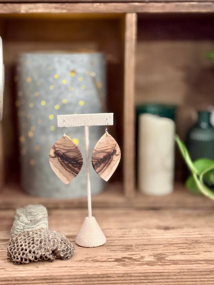 Forest Resin Drop Earrings