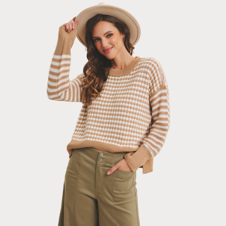 Cozy Textured Pullover Sweater