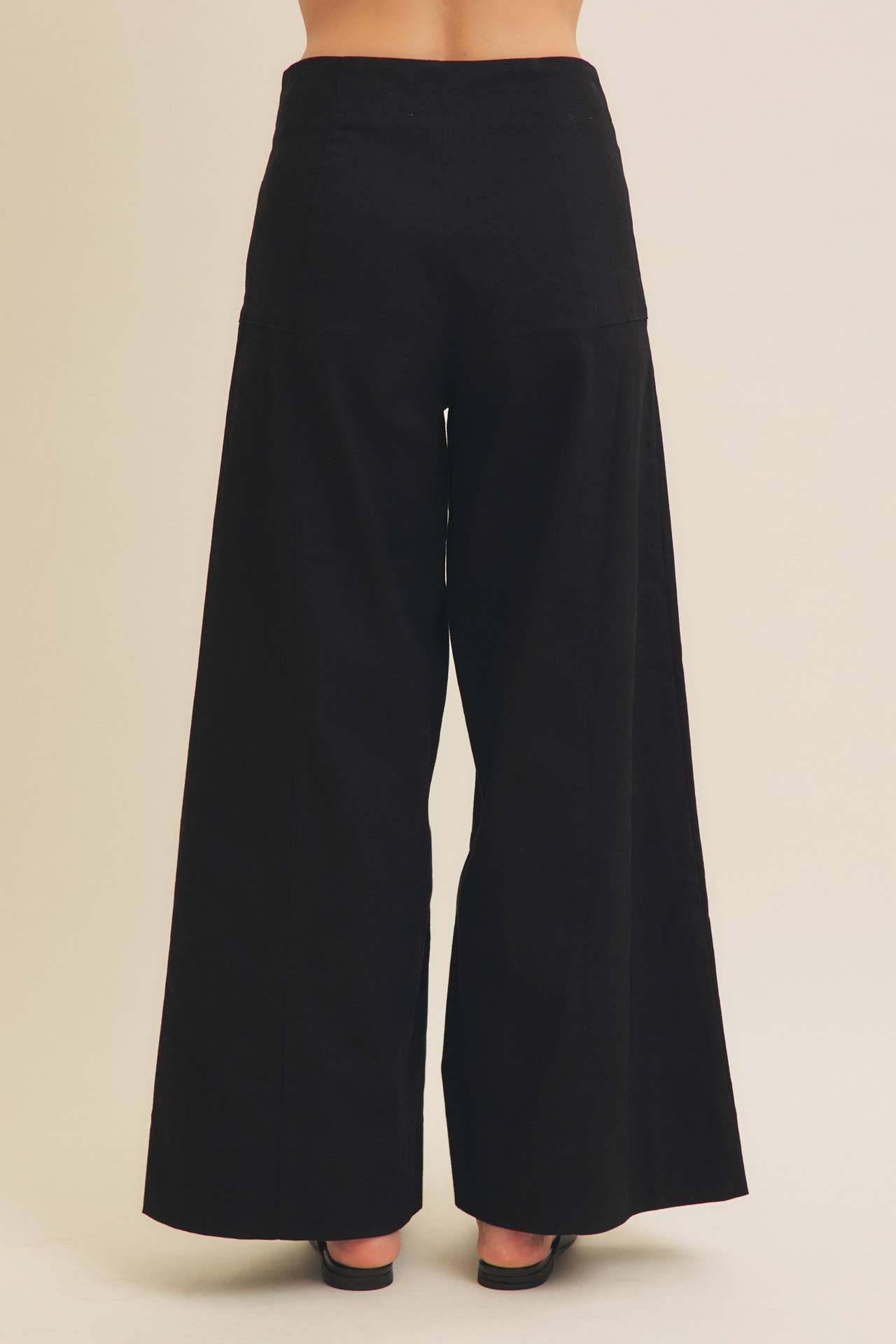 FLATTERING WIDE LEG FULL-LENGTH STRETCHY PANTS