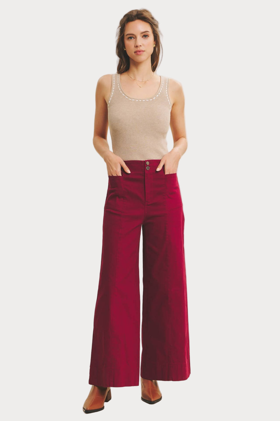 Effortless Chic Wide-Leg Pants