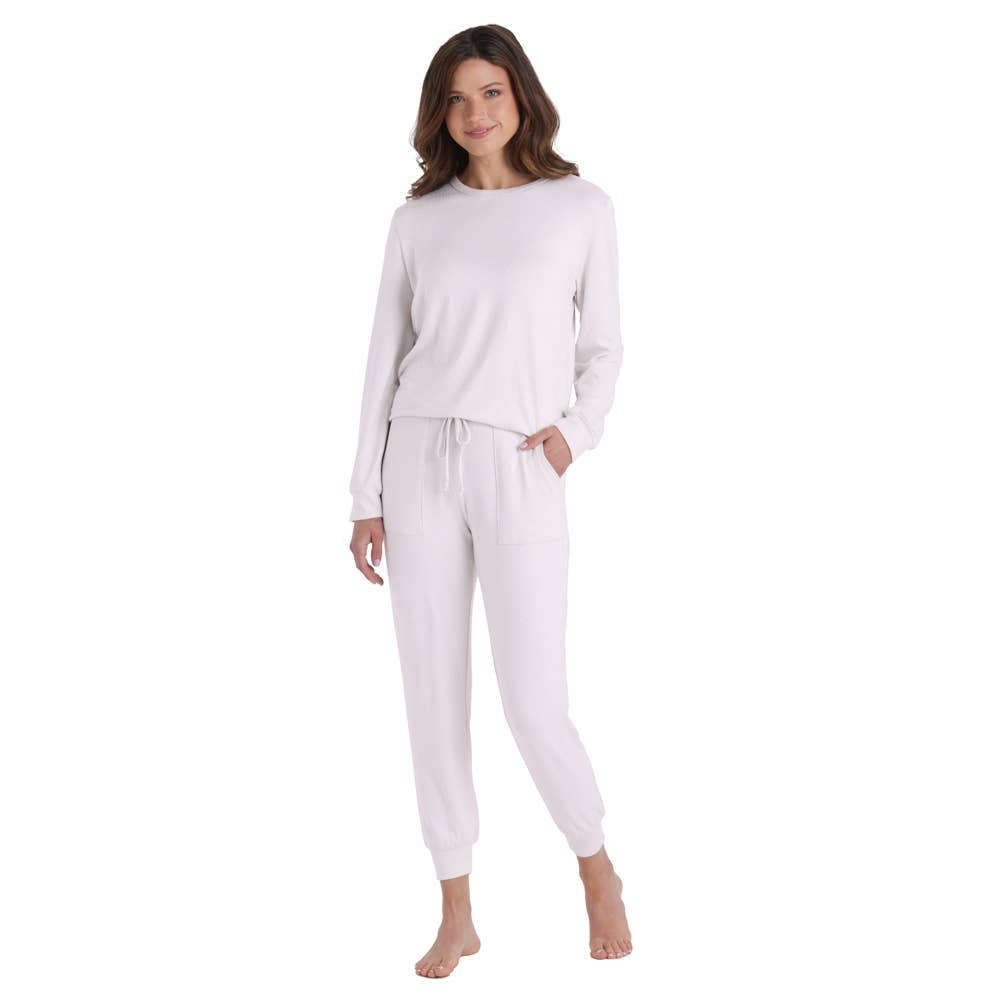 Dream Jersey Crew Neck Lounge Set - Oprah's Fave