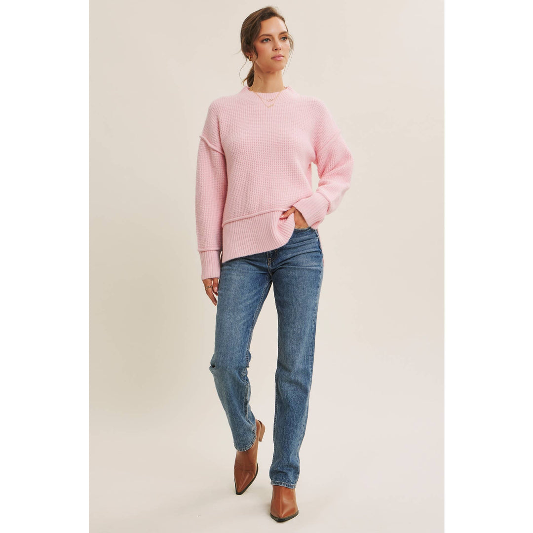 Recycled Blend Knit Sweater – Sustainable Cozy Style