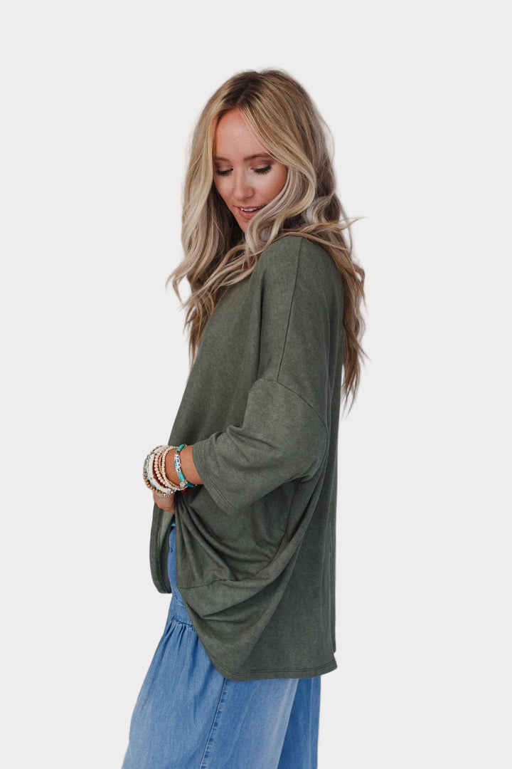 Sunday Stroll Oversized Tee
