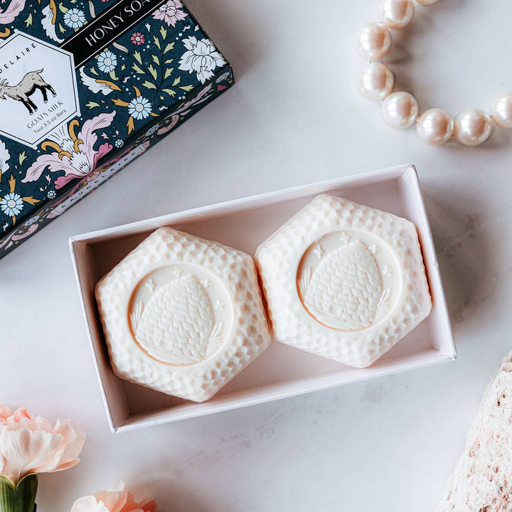 Goats Milk Honey Soap 3.5oz – 2 Bar Gift Box