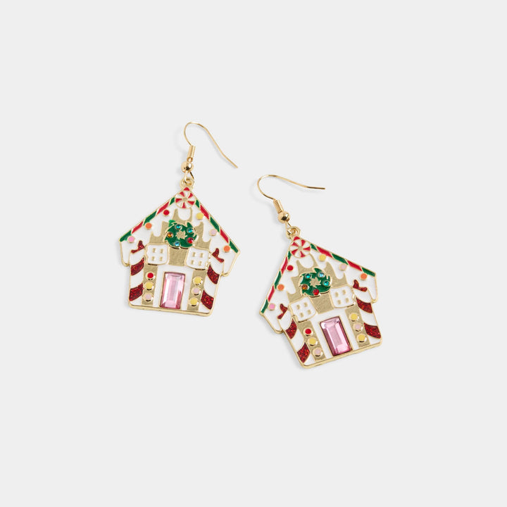 Gingerbread House - Gold-Christmas