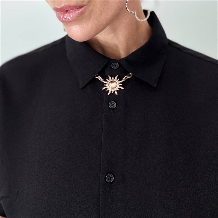 "Grateful" Sun Choker Necklace