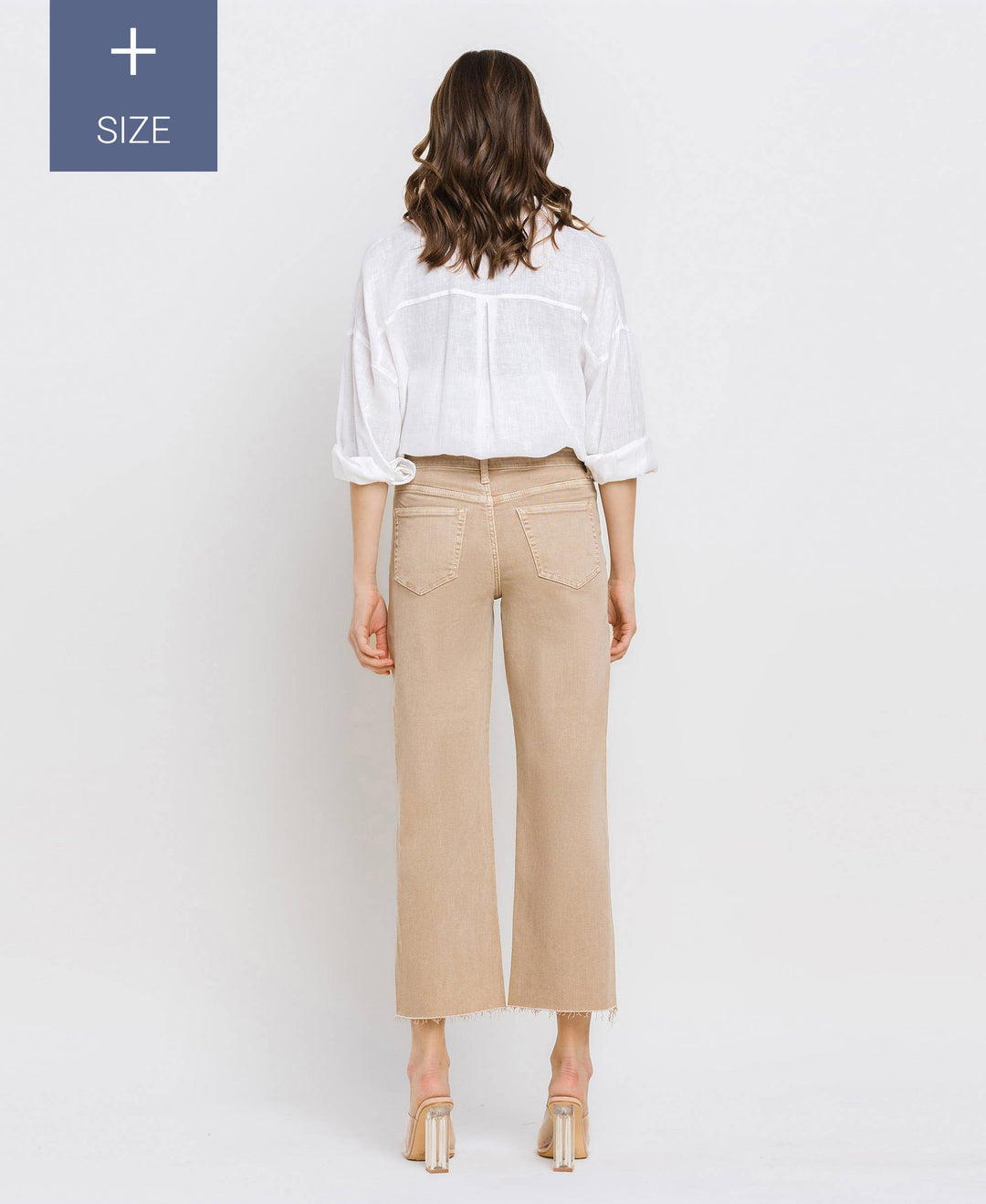 Olivia Wide Leg Jeans | Plus