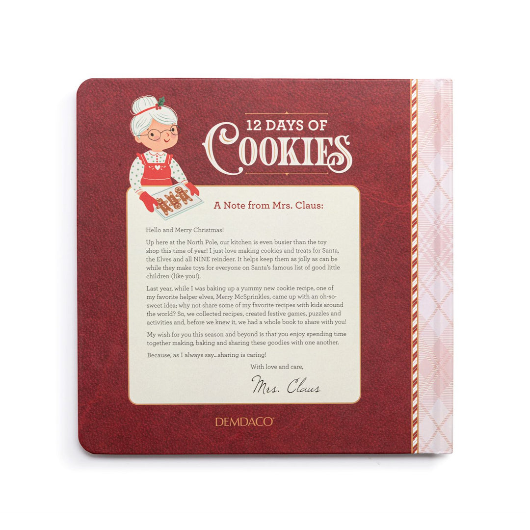 Mrs. Claus’ 12 Days of Cookies – Holiday Recipe Countdown Book
