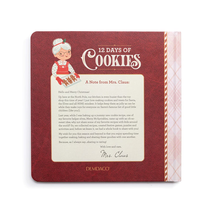 Mrs. Claus’ 12 Days of Cookies – Holiday Recipe Countdown Book