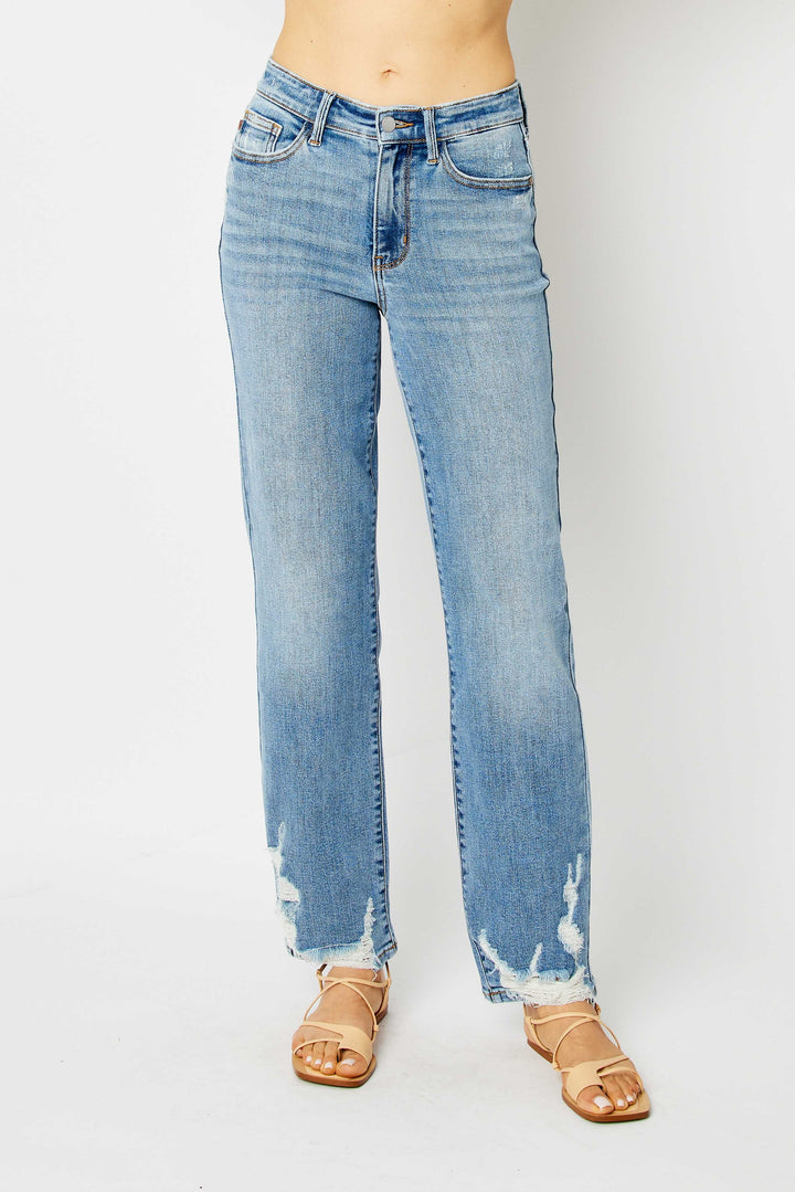 Urban Rebel High Rise Straight Leg | Plus