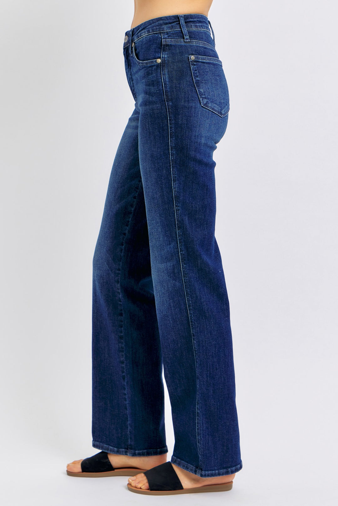 Mid RIse Tummy Control Classic Straight | Plus
