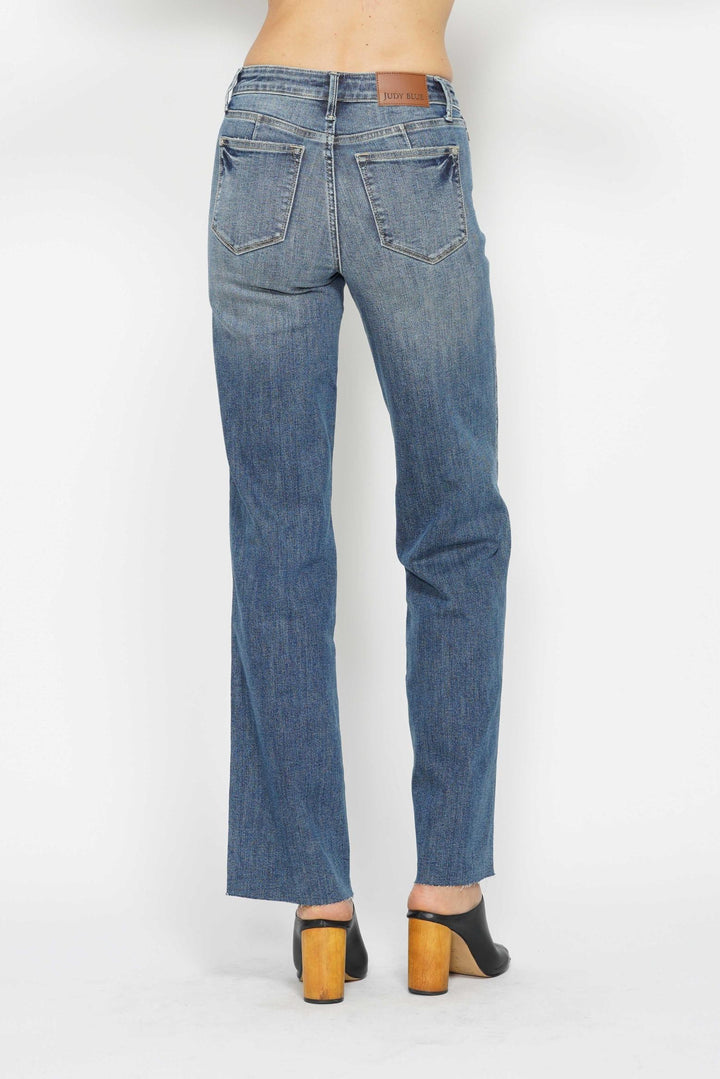 Alyson Mid Rise Vintage Straight