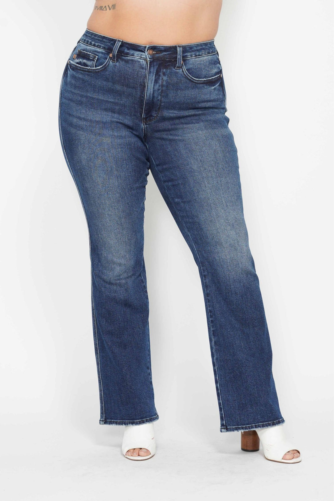 Nadine High Rise Boot Cut | Plus