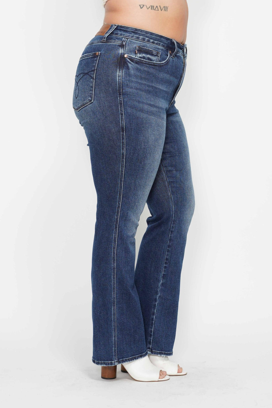 Nadine High Rise Boot Cut | Plus