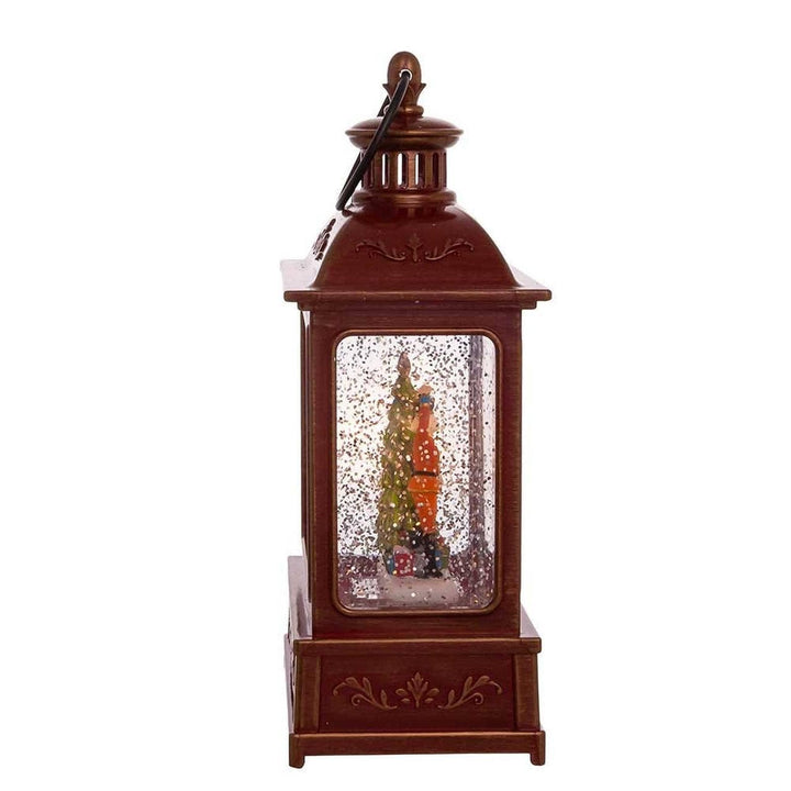 8"B/O LIT NUTCRACKER SWRL WATR LANTERN