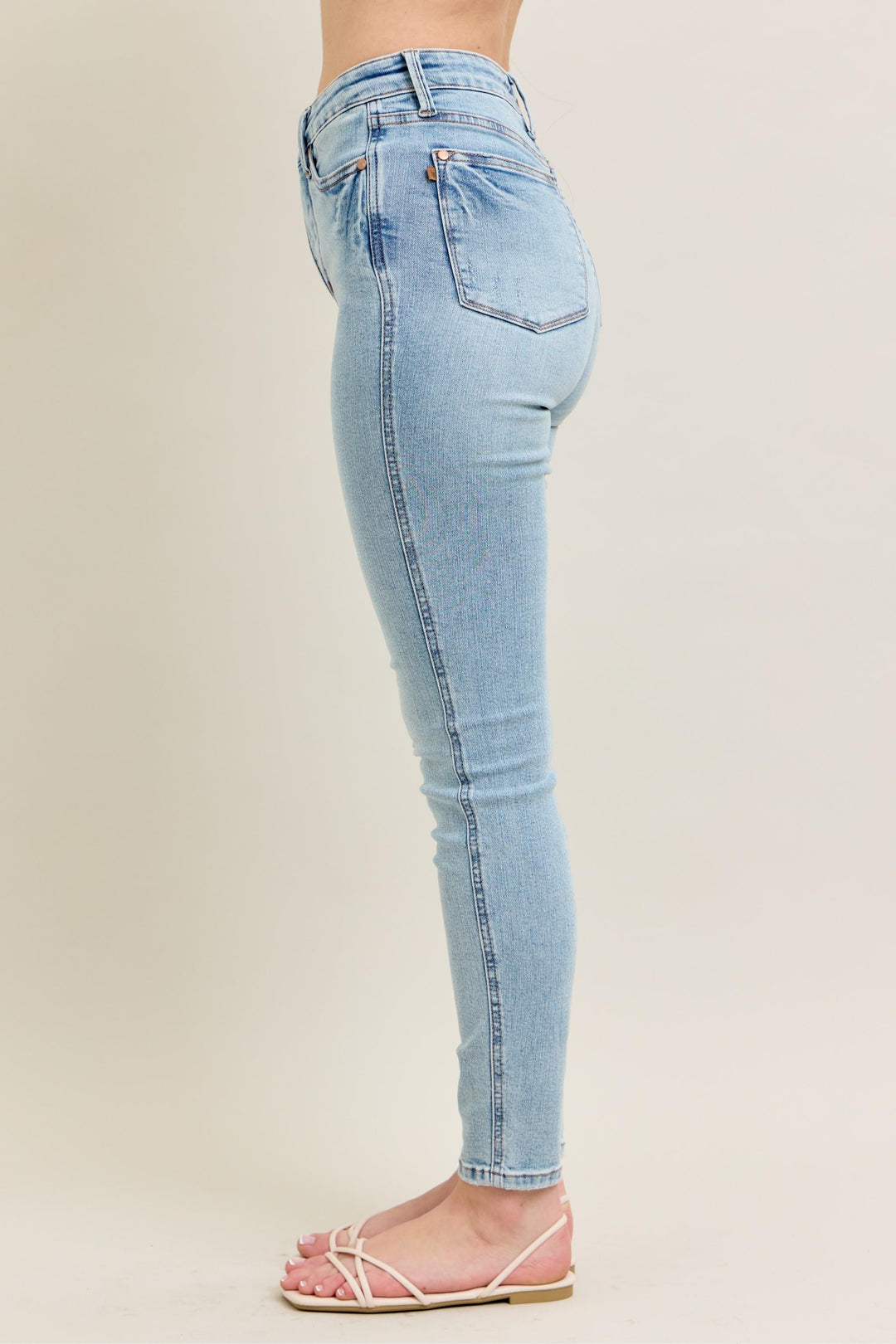 Tummy Control Vintage Wash Skinny