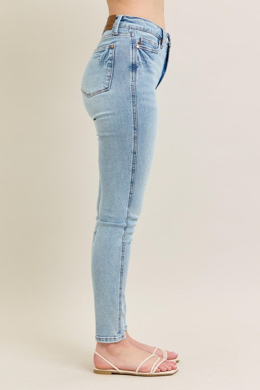 Tummy Control Vintage Wash Skinny