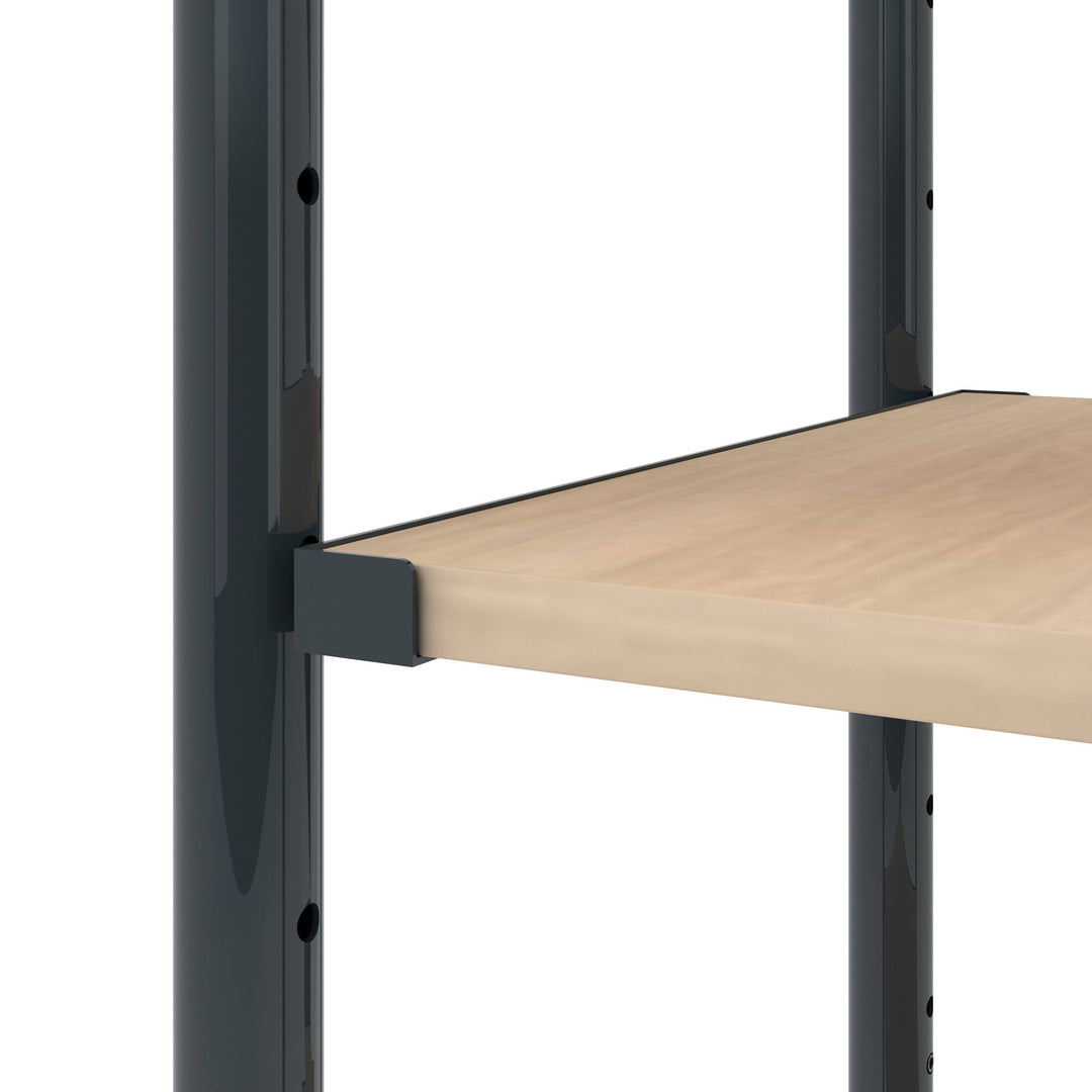 Pipeline Etagere Retail Display Tower - Grey Frame