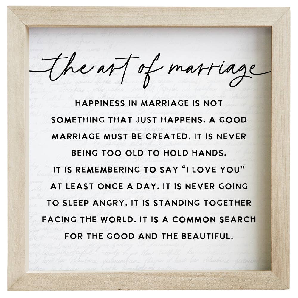 Art Of Marriage - Rustic Frames