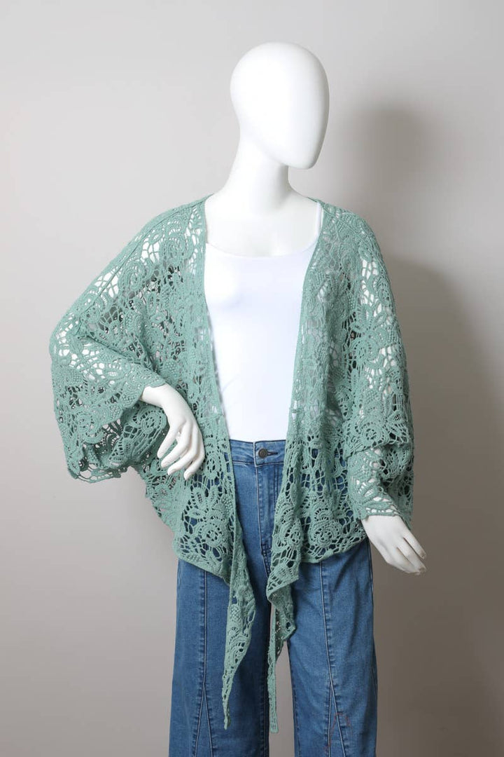 Crochet Floral Petal Wrap