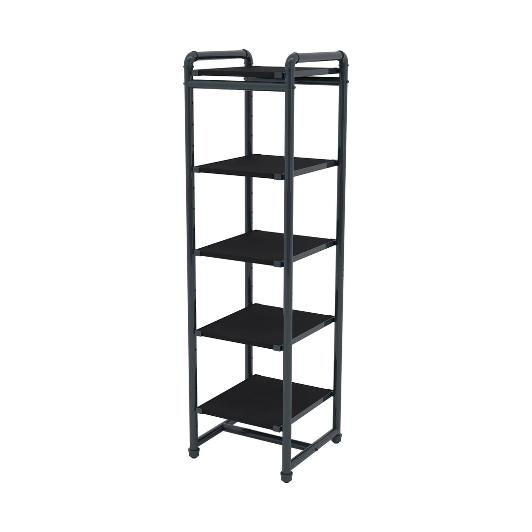 Pipeline Etagere Retail Display Tower - Grey Frame