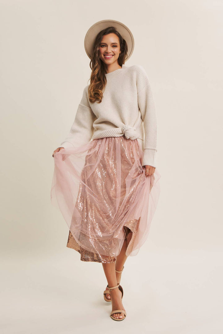 Recycled Blend Knit Sweater – Sustainable Cozy Style