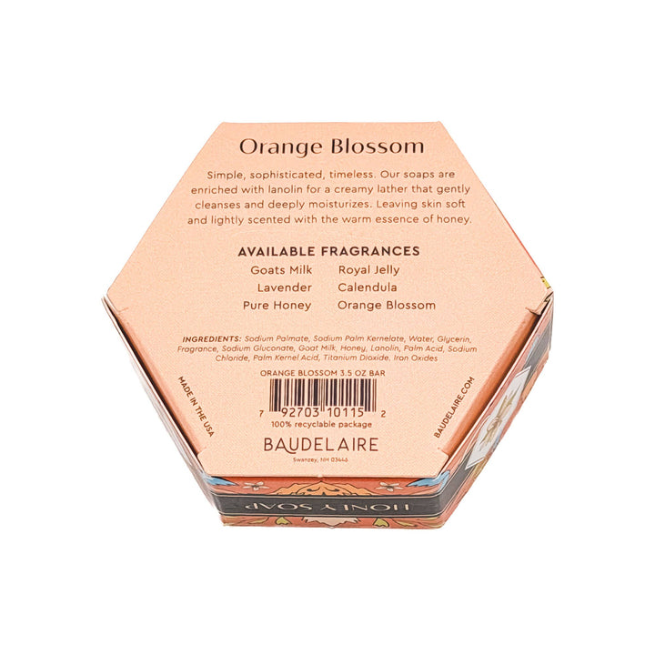 Orange Blossom Honey Soap 3.5oz – Hex Box