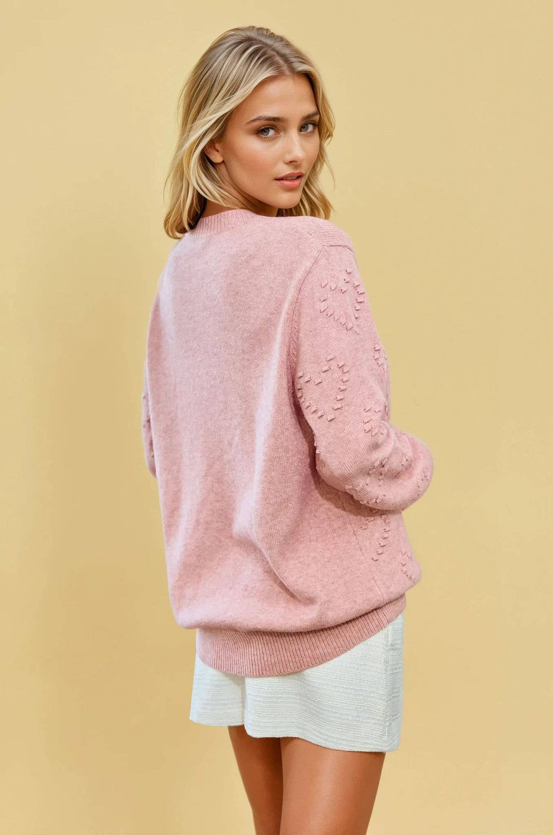 Sweater w/ Heart Detail