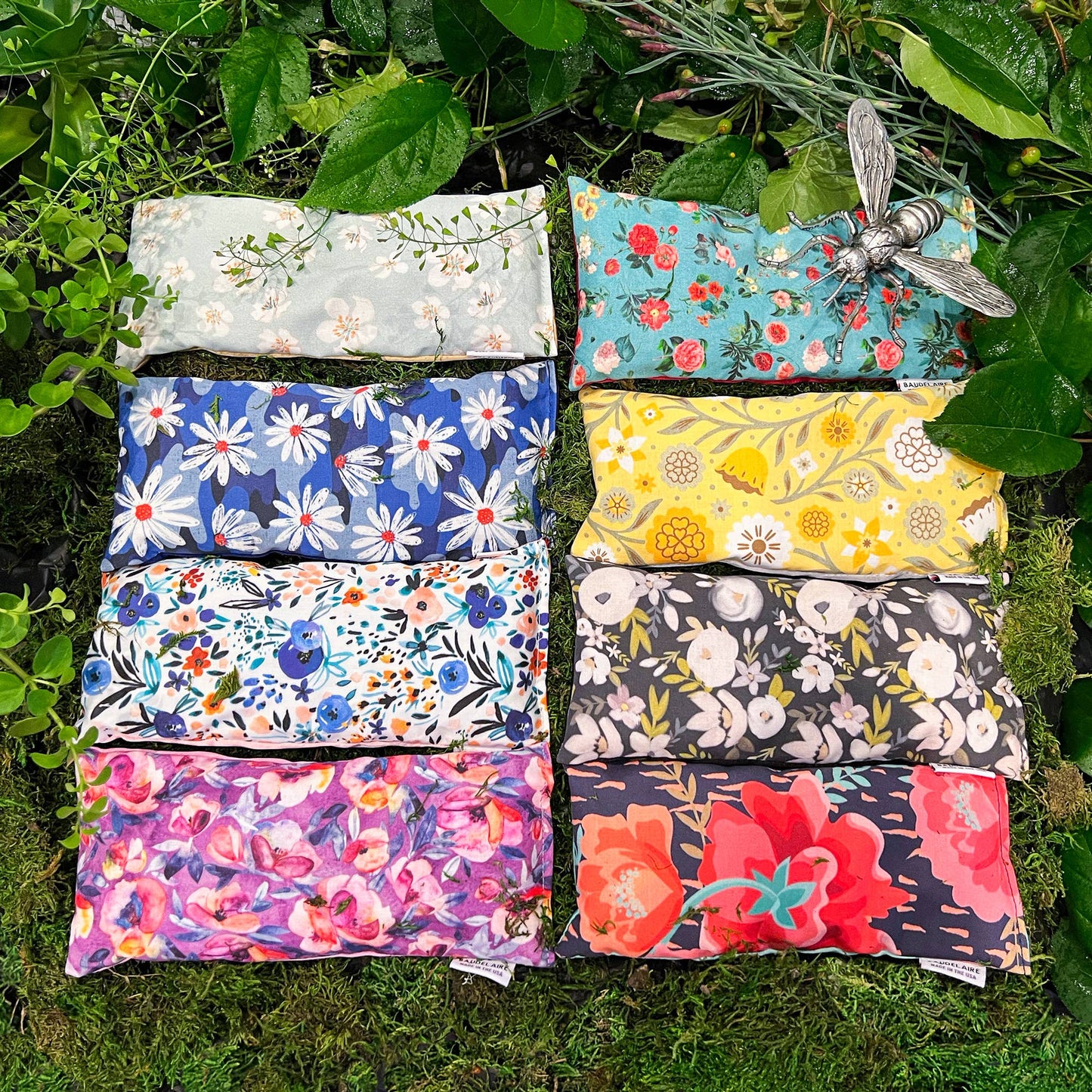 Floral Aurora Eye Pillow