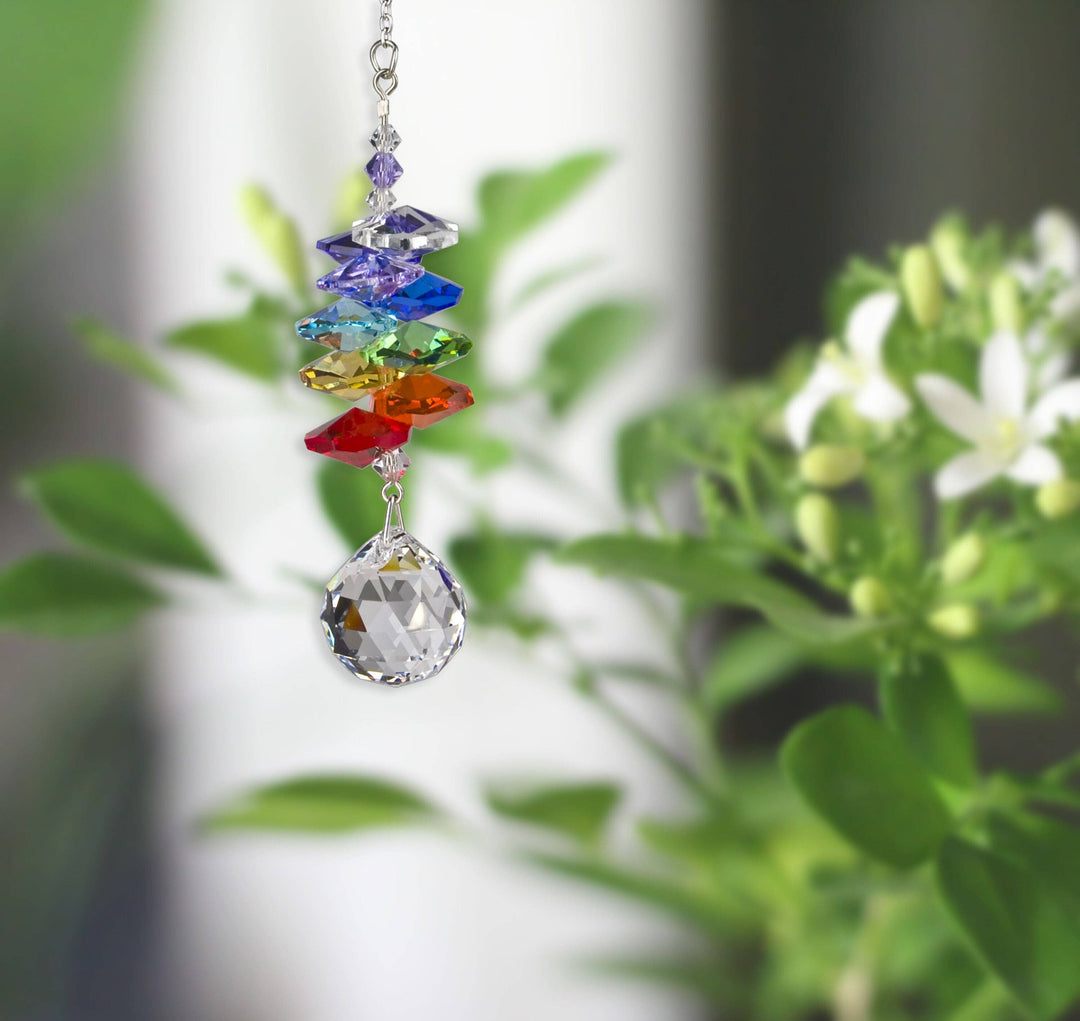 Crystal Rainbow Cascade-Ball