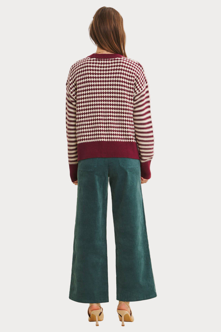 Cozy Textured Pullover Sweater