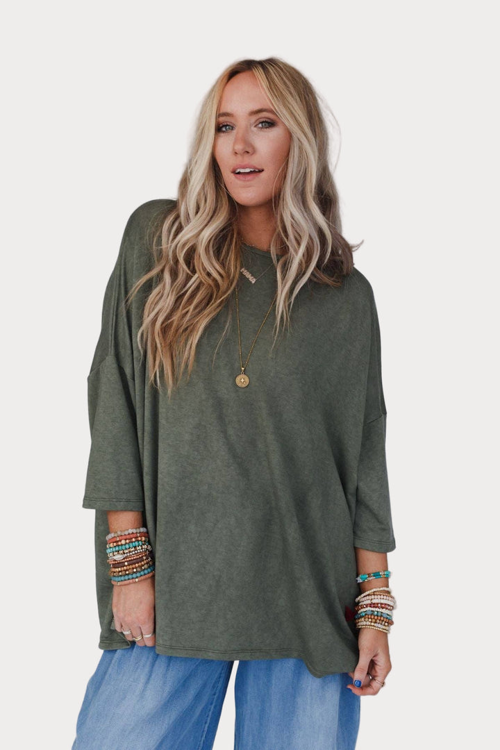 Sunday Stroll Oversized Tee